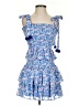 TCEC Blue Casual Dress Size S - photo 1