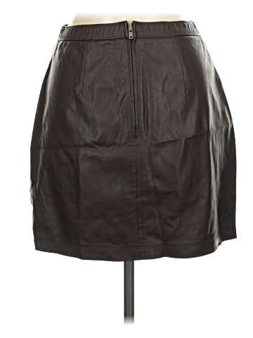 Abercrombie & Fitch Faux Leather Skirt (view 2)