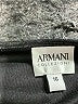 Armani Collezioni 100% Polyester Metallic Silver Long Sleeve Top Size 16 - photo 7
