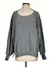 American Eagle Outfitters Solid Gray Sweatshirt Size S - photo 1