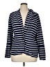Maurices 100% Polyester Stripes Blue Blazer Size 16 (1) - photo 1