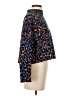 Zara Animal Print Blue Turtleneck Sweater Size S - photo 4