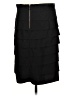 Alfani Solid Black Formal Skirt Size 10 - photo 2