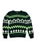 Rockets of Awesome Stars Green Pullover Sweater Size 12 - photo 1