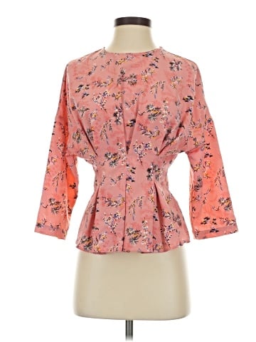 Topshop 3/4 Sleeve Blouse (view 1)