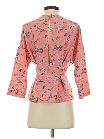 Topshop 3/4 Sleeve Blouse (view 2)