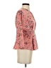 Topshop 100% Polyester Pink 3/4 Sleeve Blouse Size 4 - photo 4