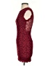 Kimchi Blue Animal Print Red Cocktail Dress Size XS - photo 5