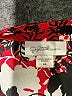 Jaclyn Smith 100% Polyester Floral Red 3/4 Sleeve Blouse Size L - photo 7