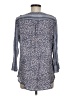 Fred David Blue 3/4 Sleeve Blouse Size M - photo 2
