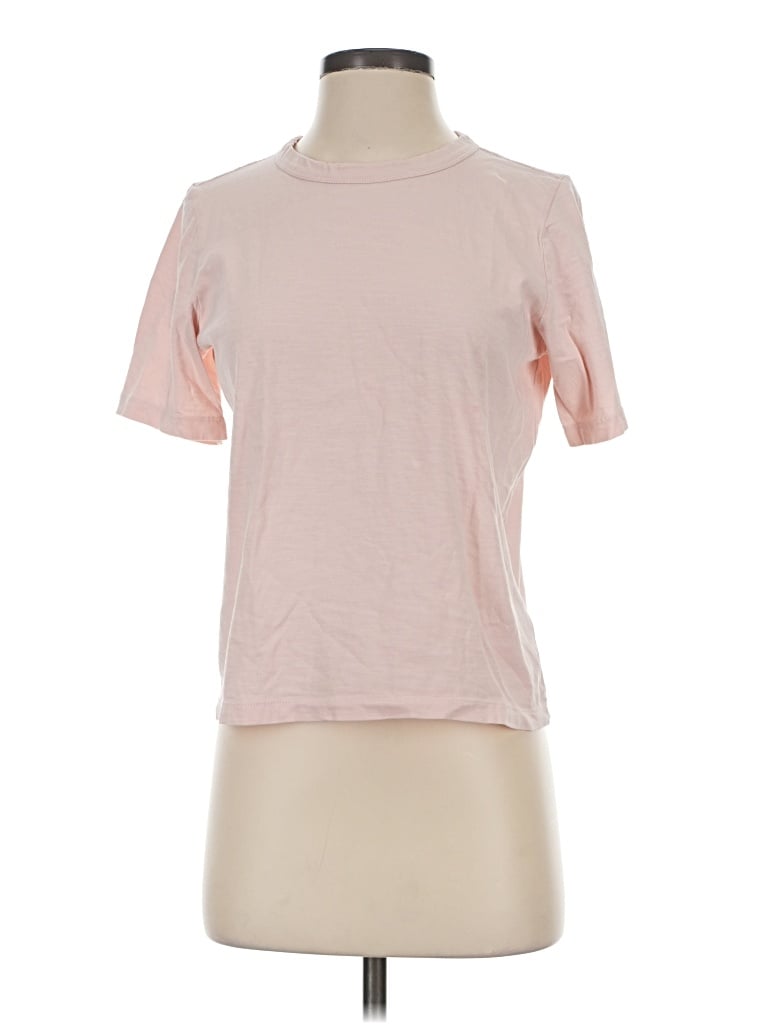 Pre-owned Faherty Short Sleeve T-shirt In Pink