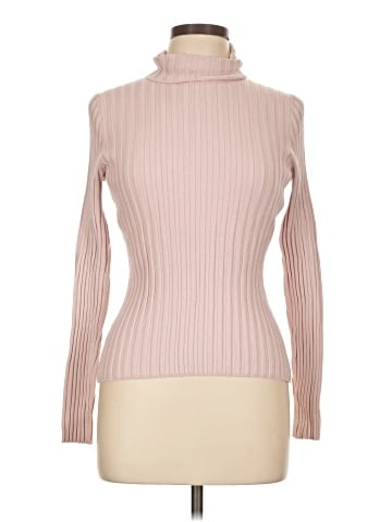 INC International Concepts Silk Pullover Sweater (view 1)
