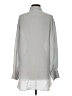 HEATHER Gray Long Sleeve Blouse Size S - photo 2