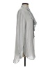 HEATHER Gray Long Sleeve Blouse Size S - photo 4