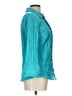 JM Collection Teal 3/4 Sleeve Blouse Size 12 - photo 4