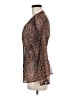 Babette 100% Polyester Brown Long Sleeve Blouse Size M - photo 5