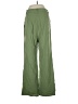 Shein 100% Cotton Solid Green Casual Pants Size 4 - photo 2