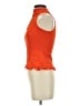 Venus 100% Rayon Orange Sleeveless Top Size XS - photo 5