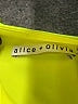 Alice + Olivia Yellow Bodysuit Size L - photo 3