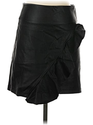 David Lerner Faux Leather Skirt (view 1)