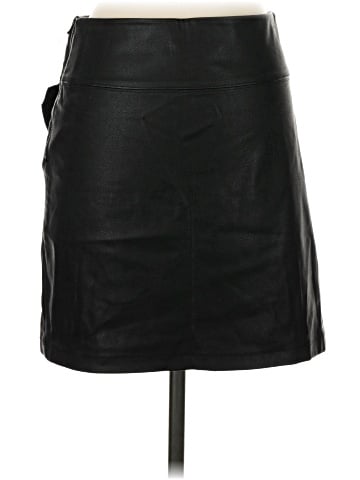 David Lerner Faux Leather Skirt (view 2)
