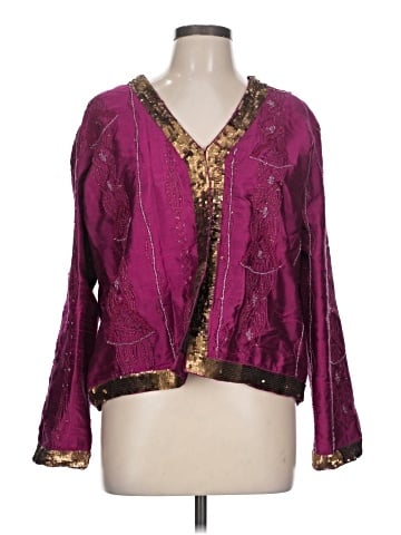 Chico's Silk Cardigan (view 1)