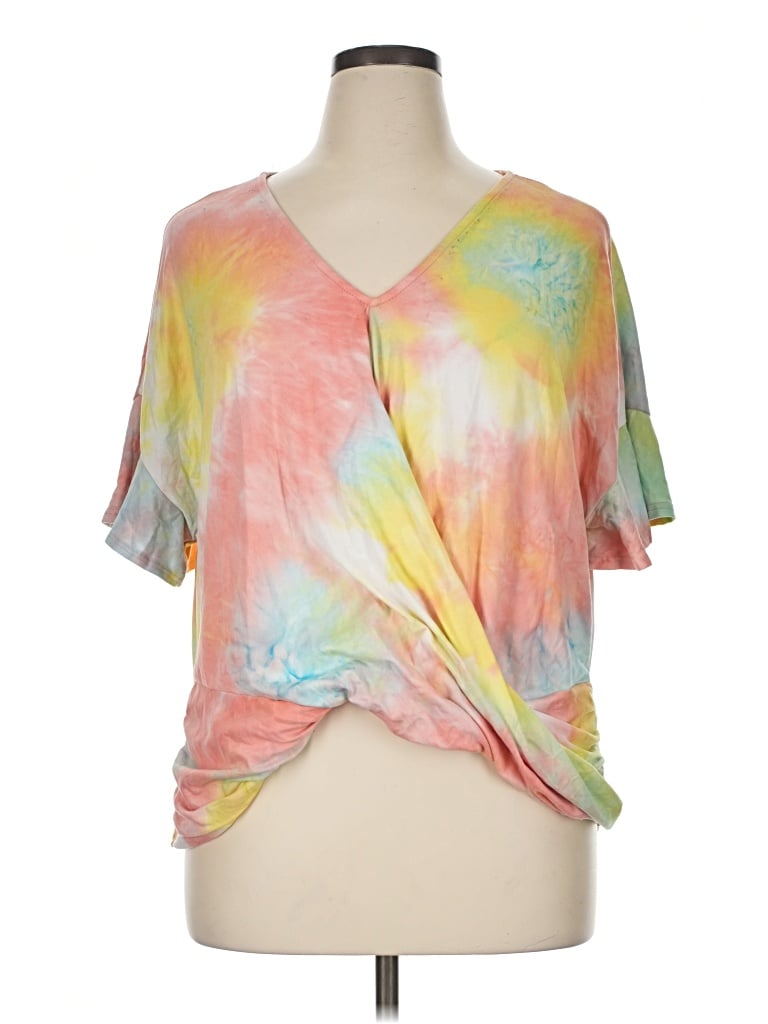 Pre-owned White Birch Short Sleeve T-shirt In Pink