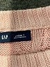 Gap 100% Cotton Pink Pullover Sweater Size L (tall) - photo 7