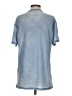 Lucky Brand Blue Short Sleeve Top Size S - photo 2