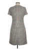 Andrew Marc Tweed Gray Casual Dress Size 6 - photo 2