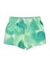 Under Armour 100% Polyester Tie-dye Green Athletic Shorts Size 6 - photo 2