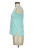 Max Studio Teal Sleeveless T-Shirt Size M - photo 5