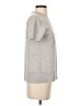 Theory 100% Cashmere Silver Cashmere Pullover Sweater Size P (petite) - photo 4
