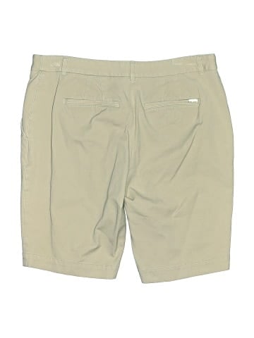 White House Black Market Khaki Shorts (view 2)