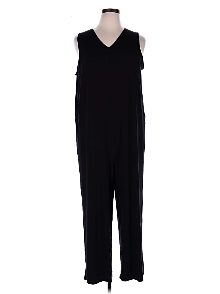 Pre-owned Eileen Fisher Jumpsuit In Black