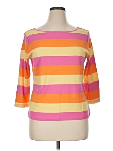 Talbots 3/4 Sleeve T-Shirt (view 1)