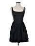 Francesca's Solid Black Casual Dress Size S - photo 1