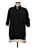 W by Worth 100% Polyester Solid Black 3/4 Sleeve Blouse Size 6 - photo 1