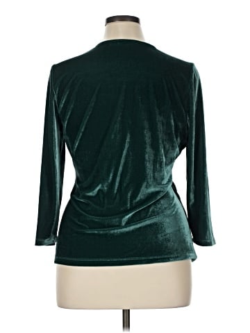 Soft Surroundings 3/4 Sleeve Top (view 2)