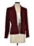 Anne Klein Burgundy Blazer Size 4 Petite - photo 1