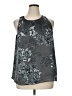 Vince Camuto 100% Polyester Gray Sleeveless Blouse Size XL - photo 1