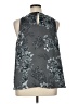 Vince Camuto 100% Polyester Gray Sleeveless Blouse Size XL - photo 2