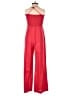 Gianni Bini Solid Red Jumpsuit Size 4 - photo 1