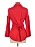 Neiman Marcus Red 3/4 Sleeve Button-Down Shirt Size M - photo 2