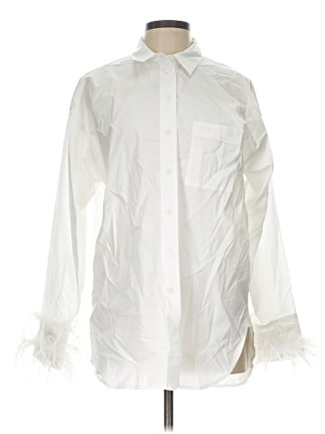 J.Crew Collection Long Sleeve Button-Down Shirt (view 1)