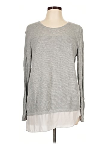 Ann Taylor Factory Long Sleeve Top (view 1)