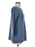 Garnet Hill 100% Cashmere Blue Cashmere Pullover Sweater Size S - photo 4