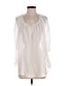 Beulah Ivory White 3/4 Sleeve Blouse Size S - photo 1