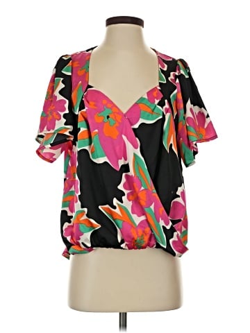 Umgee Short Sleeve Blouse (view 1)