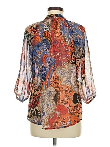 i Jeans by Buffalo 3/4 Sleeve Blouse (view 2)